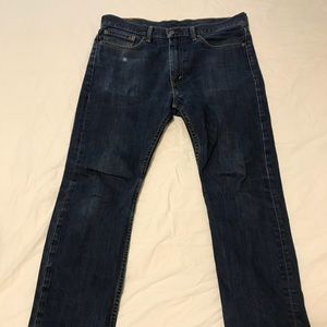 Levi’s 522 slim taper fit light distress sz 33/32